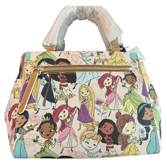 Dooney & Bourke 2022 Disney Multi Princess Small Satchel Purse * NWT - Picture 2 of 6
